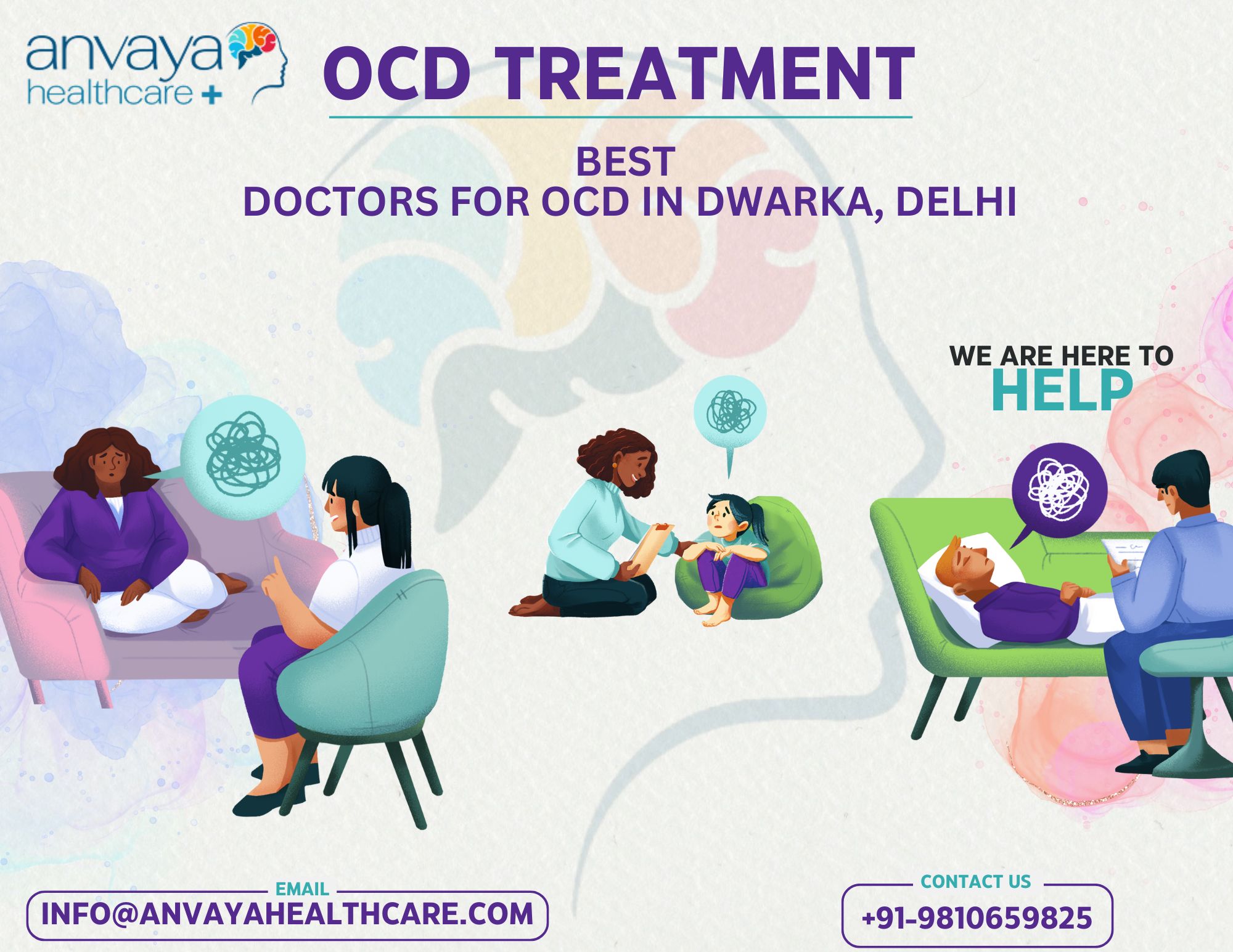 Best Doctors for OCD Treatment in Dwarka, Delhi