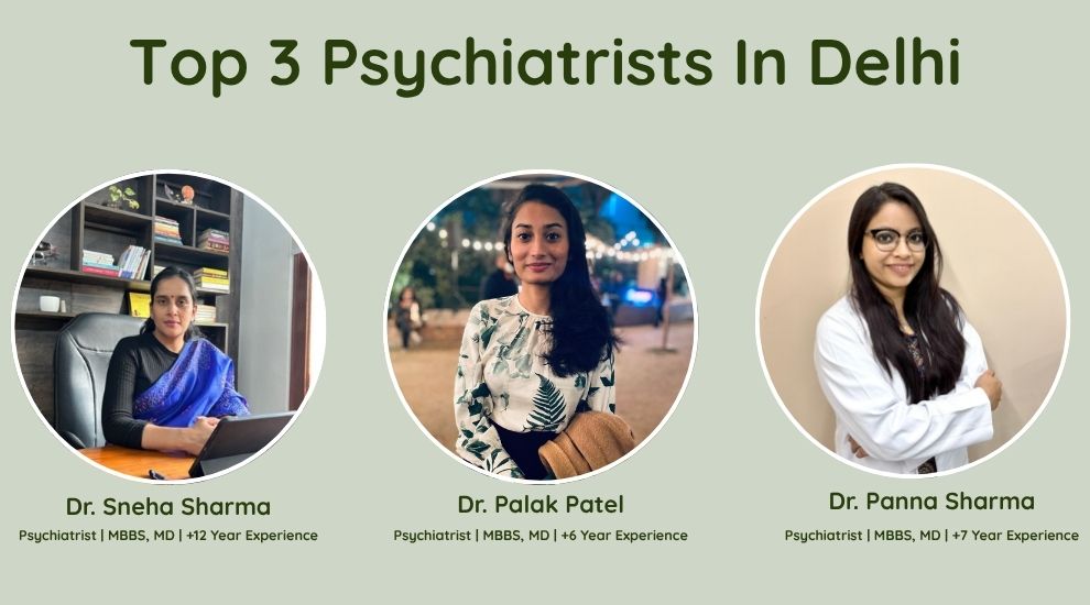 Top 3 Psychiatrist in Delhi NCR - Anvaya Healthcare