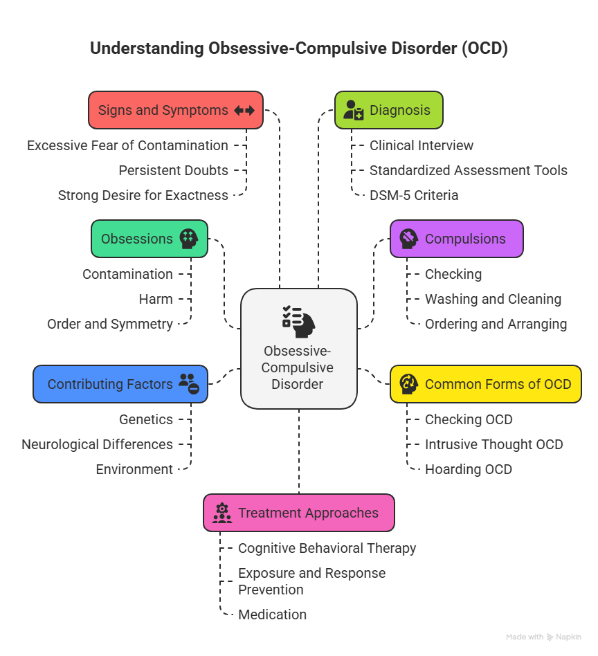 Understanding Obsessive-Compulsive Disorder (OCD) - visual