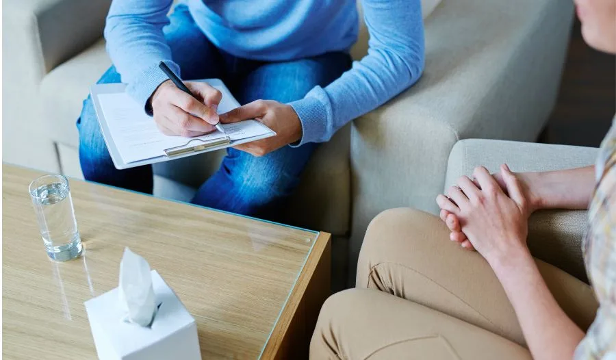 Counselling and therapy session at Anvaya Healthcare