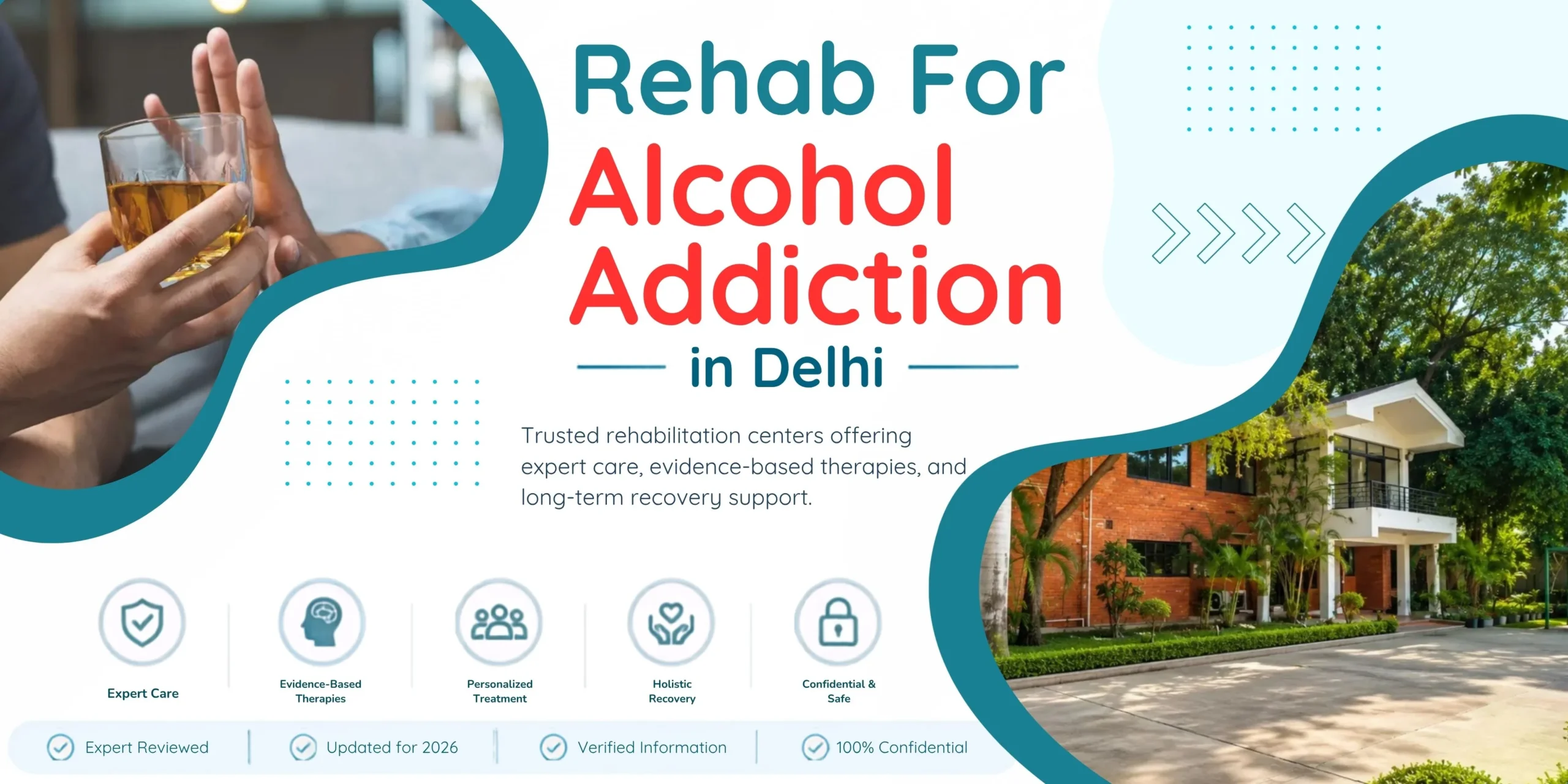 Alcohol addiction rehabilitation center in Delhi.