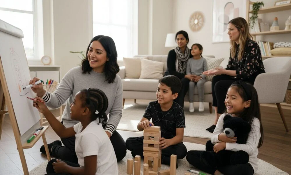 Child trauma therapy session at Anvaya Healthcare